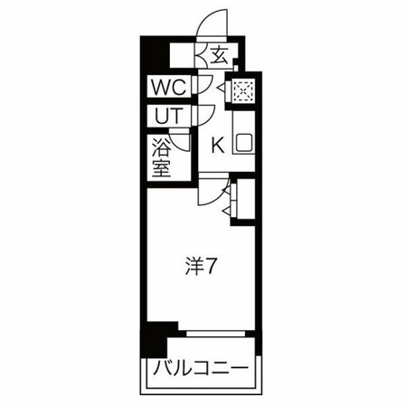 荒本駅 徒歩8分 5階の物件間取画像